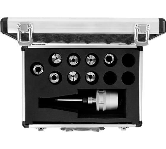 Изображение товара Патрон фрезерный Micron КМ2 с наб.цанг из 8шт (4-16мм) 108101