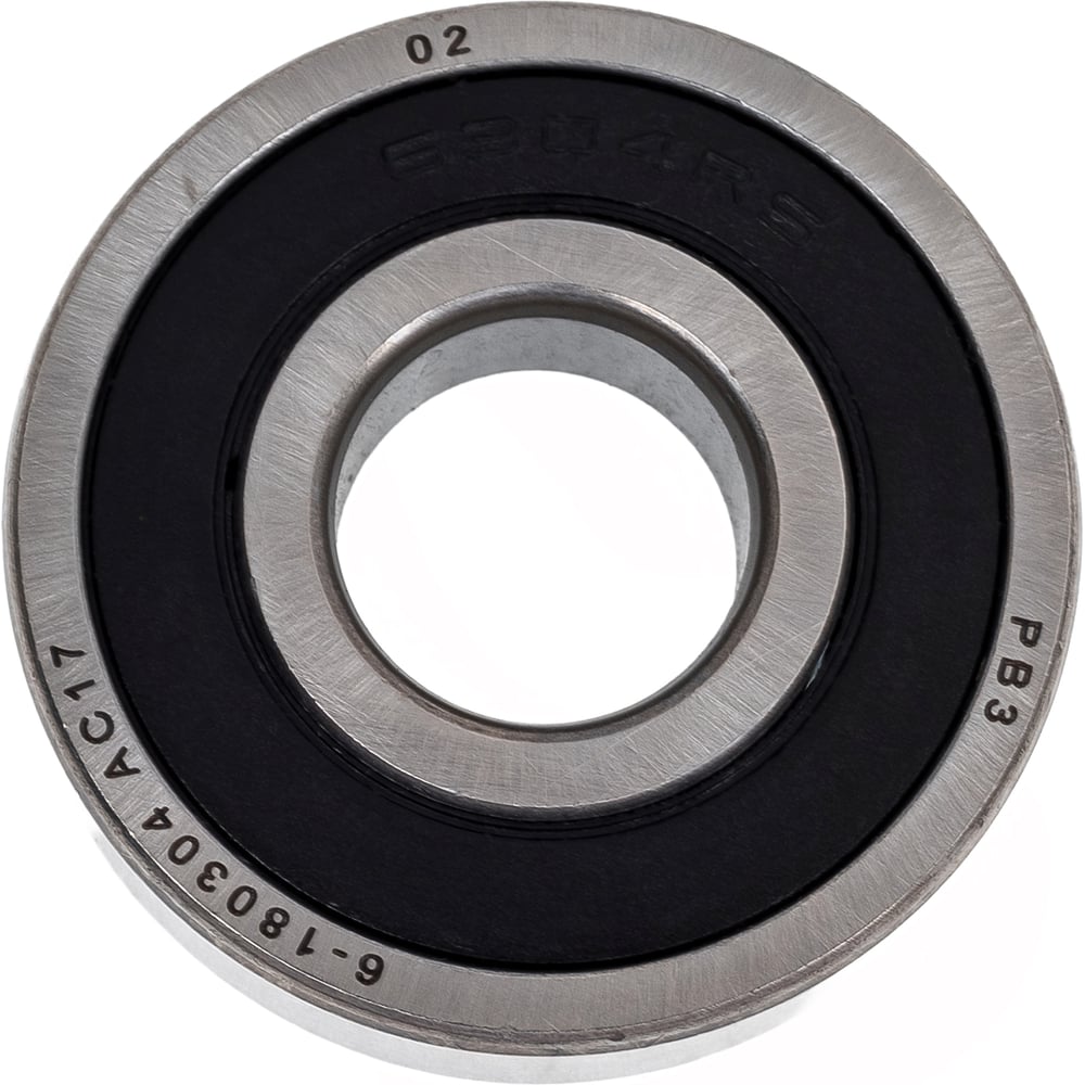 Изображение товара Подшипник РВЗ 180304 6304-2RS закрытый шариковый радиальный 52х20х15 мм