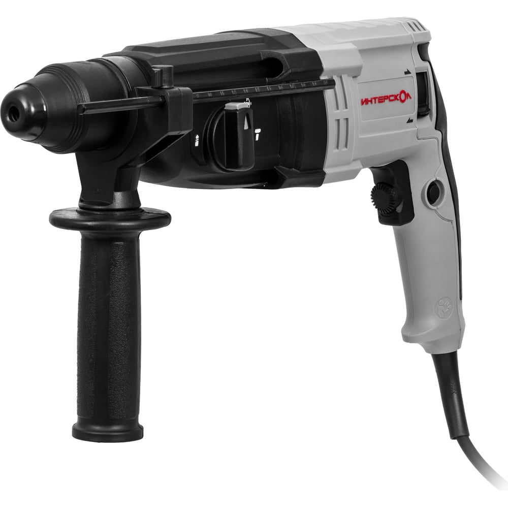 Изображение товара Перфоратор Интерскол П-28/850ЭР SDS plus мощный с кейсом для бетона и кирпича