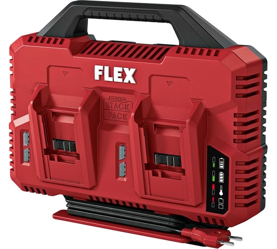 Изображение товара Быстрое двойное зарядное устройство FLEX 12/18 В STACK PACK CA SP 2x 12/18 533152