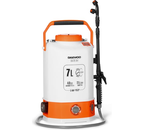 Изображение товара Опрыскиватель аккумуляторный DAEWOO с функцией смешивания DSA 7Li MIX