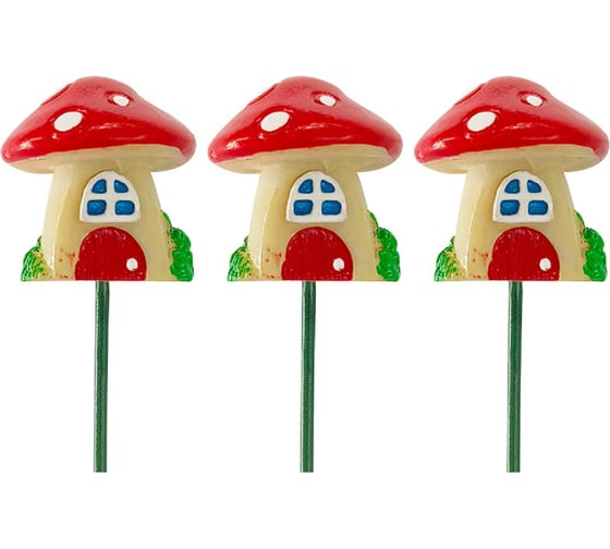 Изображение товара Штекер горшочный Park Грибочки 3 шт 109012