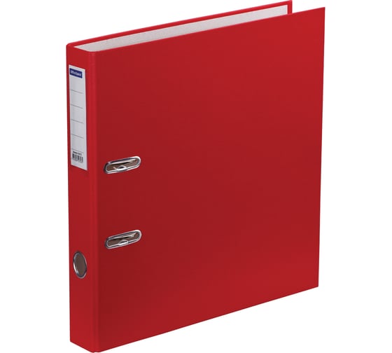 Изображение товара Папка-регистратор OfficeSpace 50 мм, бумвинил, с карманом на корешке, красная 162572