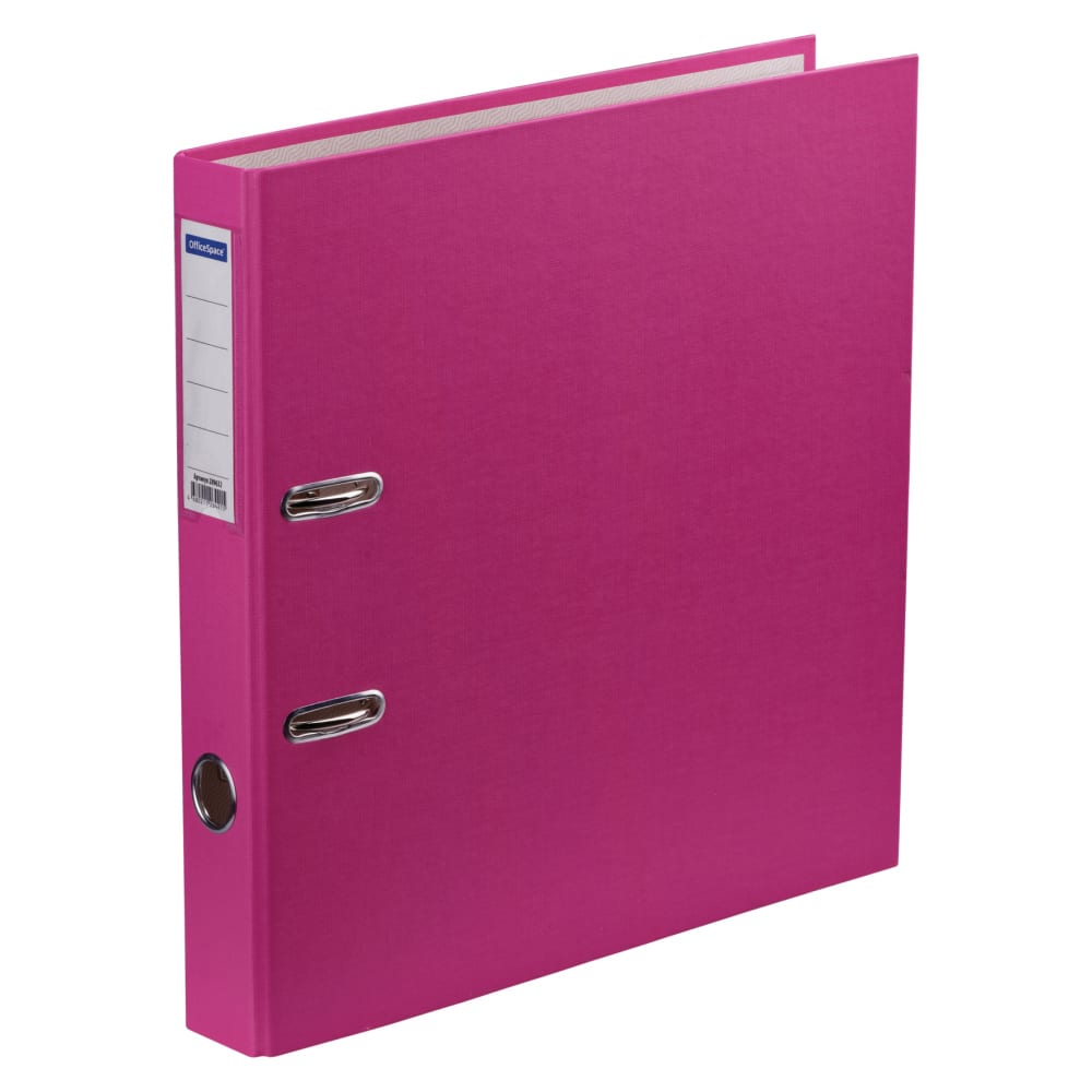 Папка-регистратор OfficeSpace рюкзак отдел на молнии наружный карман 2 сумки косметичка белый розовый
