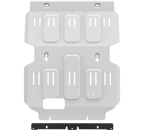 Изображение товара Защита картера Rival для Toyota Land Cruiser Prado J250 V поколение АКПП 4WD 2024-н.в./Tacoma IV поколение АКПП 4WD 2024-н.в., алюминий 3 мм, с крепежом, штампованная 333.9571.2