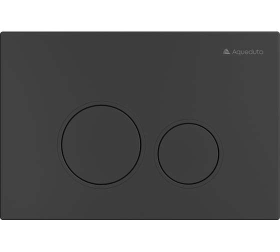 Изображение товара Панель смыва Aqueduto AQD CIRCULO черный матовый CIR0140