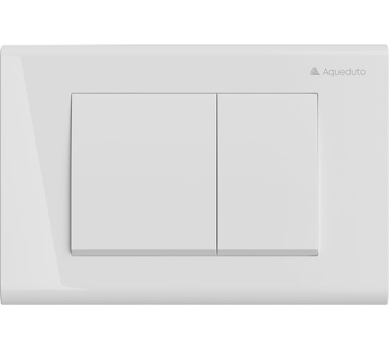 Изображение товара Панель смыва Aqueduto AQD QUADRADO белый глянцевый QUA0110