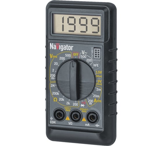 Изображение товара Мультиметр Navigator NMT-Mm04-182 M182 82434