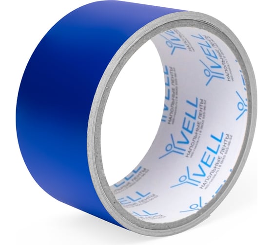 Изображение товара Светоотражающая лента Vell синяя, 50 мм х 4,5 м 1376469