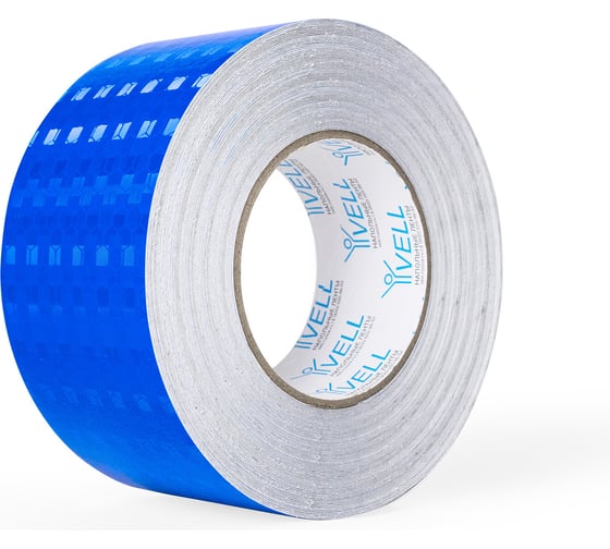 Изображение товара Светоотражающая лента Vell синяя RT, 50 мм х 29,5 м 1376491