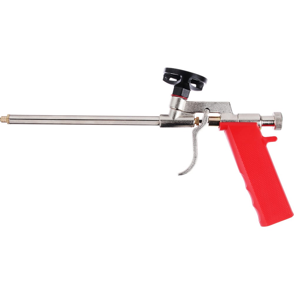 Пистолет для монтажной пены ЕРМАК гладкая металлическая ложка шумовка для снятия пены urm