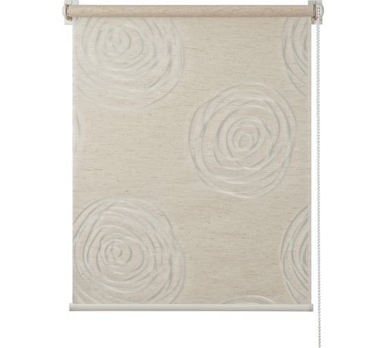 Изображение товара Миниролло ПраймДекор Вереница лен, 68х170 см 23068072