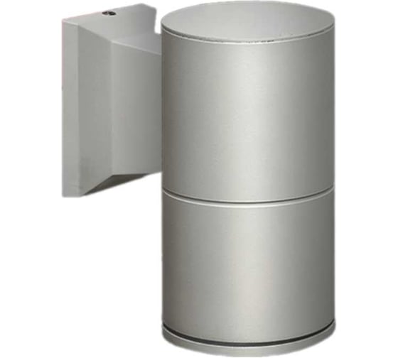 Изображение товара Светильник уличный IN HOME настенный односторонний НБУ ЦИЛИНДР-1xА60-GR алюминиевый серый IP54 4690612059334