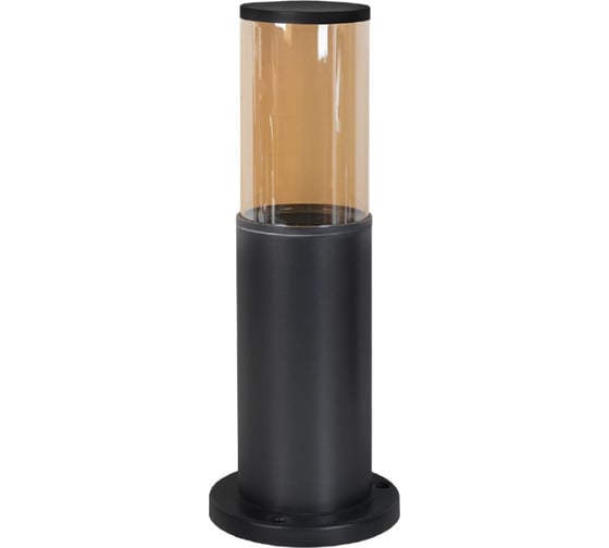 Изображение товара Светильник уличный IN HOME напольный ТБУ AMBER-SP300-1xA60-BL алюминиевый 300мм черный IP54 4690612059211