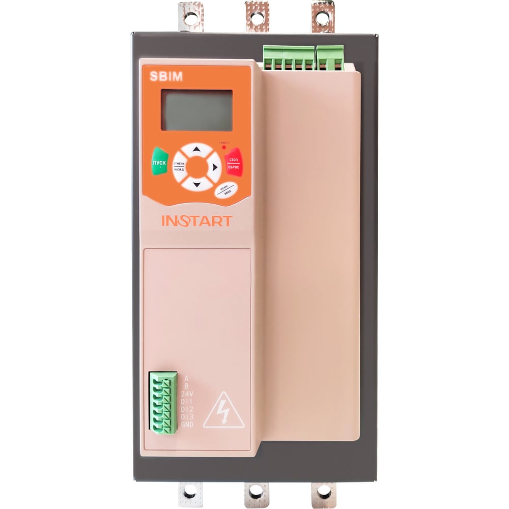 Изображение товара Устройство плавного пуска INSTART SBIM-55/110-04 55кВт 110А IP00 с LCD