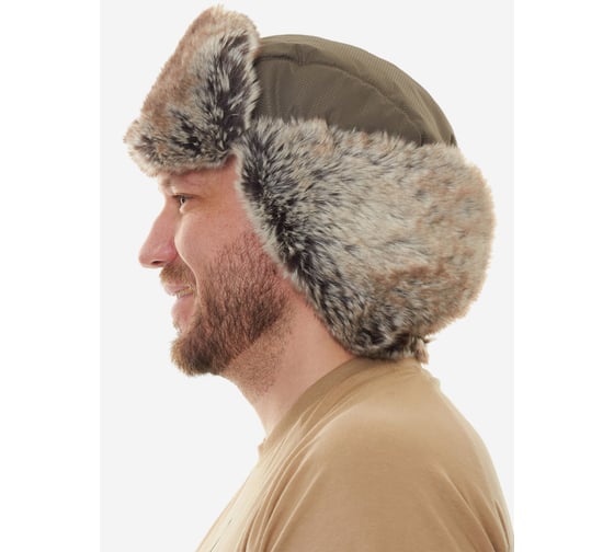 Изображение товара Шапка-ушанка ORION Active Буран хаки, one size 4660335520220