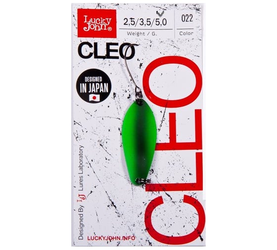 Изображение товара Колеблющаяся блесна LUCKY JOHN CLEO длина 41мм/05.0г, цвет 022 LJCL50-022
