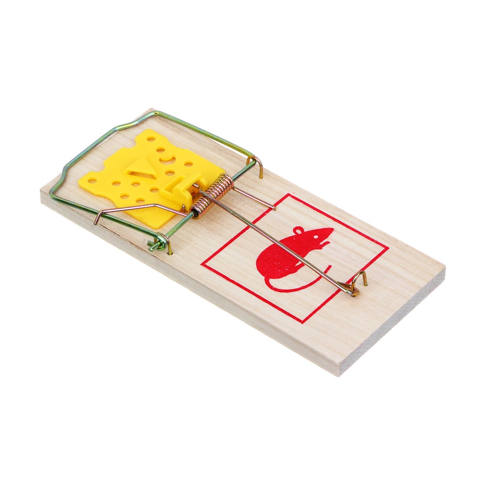 Изображение товара Мышеловка Inbloom 179х79мм, дерево, металл 156-017