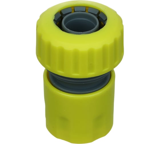 Изображение товара Набор для полива Inbloom 3/4, шланг 10м, коннектор-2шт., штуцер-1шт, наконечник-1шт, PP, PVC 168-040