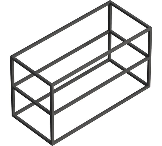 Изображение товара Металлический двухъярусный сварной каркас под раковину Cezares CADRO 50 подвесной, 1000x500x580 CADRO 50-100/50/58-2C-SO-MET-ST