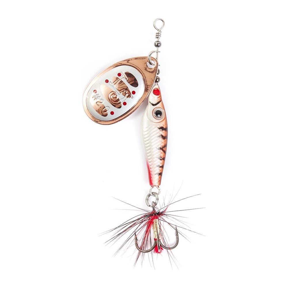 Изображение товара Вращающаяся блесна LUCKY JOHN TRIAN BLADE ROUND 12г цвет 007