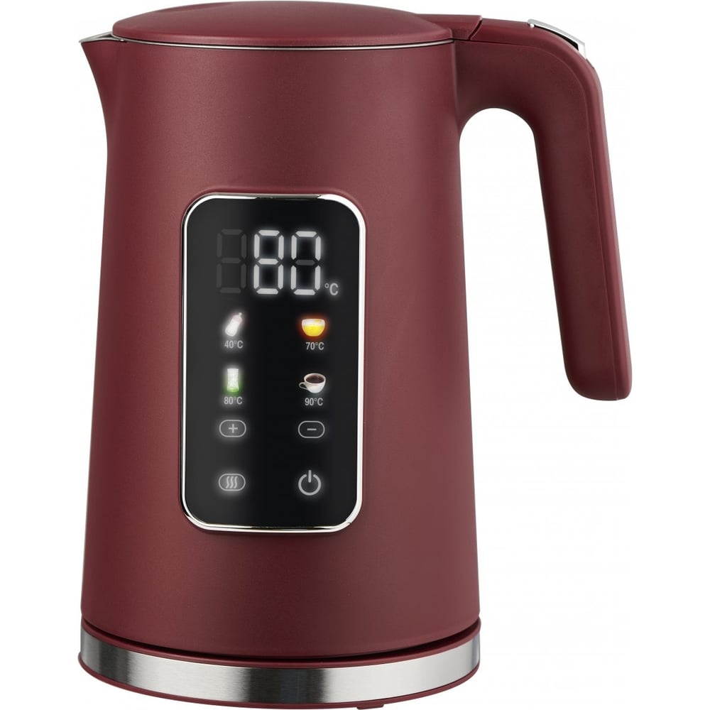 Изображение товара Электрический двухстенный чайник Atlanta ATH-2537 red с регулировкой температуры