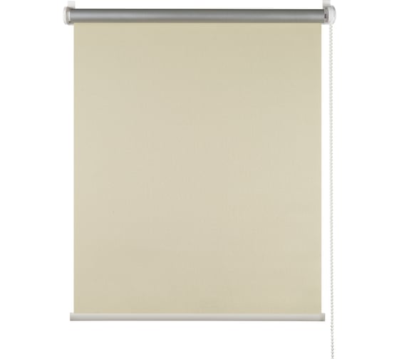 Изображение товара Светоотражающий миниролло ПраймДекор blackout Плайн кремовый, 37х170 см 43037029