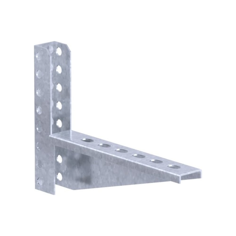 Консоль с опорой PRO-montag.ru монолитная KML 100 под П-профиль 35x30 (1,5) HDZ WM520020HDZ