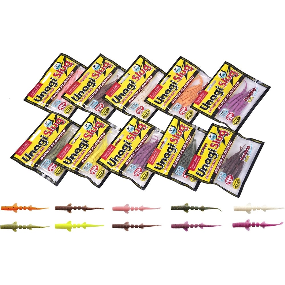 Съедобные искусственные слаги Lucky John