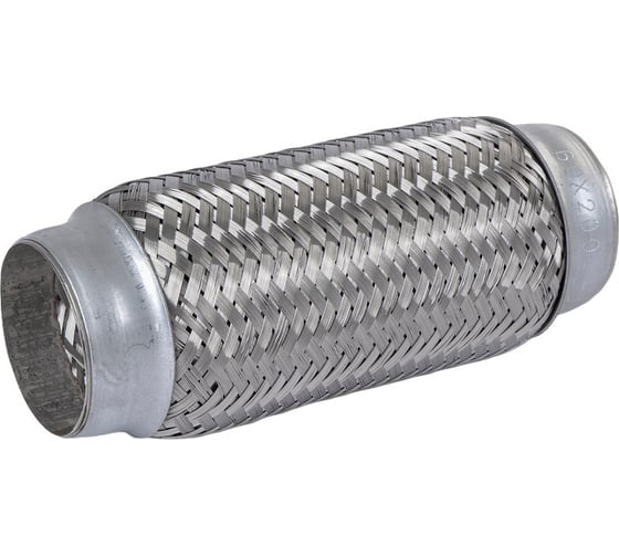 Изображение товара Компенсатор (гофра) выхлопной системы 3х-слойная GANZ Innerbraid 60x200 UNIVERSAL D=60 мм, L=200 мм GIG05023