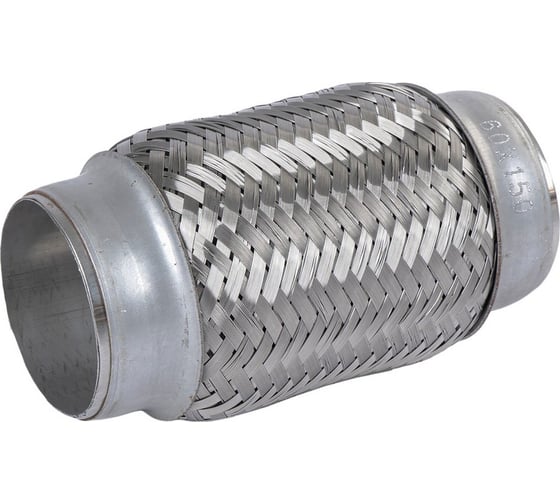 Изображение товара Компенсатор (гофра) выхлопной системы 3х-слойная GANZ Innerbraid 60x150 UNIVERSAL D=60 мм, L=150 мм GIG05027