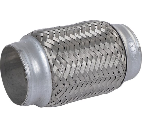 Изображение товара Компенсатор (гофра) выхлопной системы 3х-слойная GANZ Innerbraid 64x150 UNIVERSAL D=64 мм, L=150 мм GIG05038
