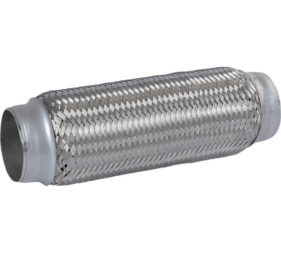 Изображение товара Компенсатор (гофра) выхлопной системы 3х-слойная GANZ Innerbraid 60x250 UNIVERSAL D=60 мм, L=250 мм GIG05024
