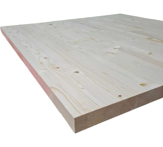 Изображение товара Мебельный щит ООО Сибирский лес АВ хвоя 40 мм 40х600х3000 4656760332422