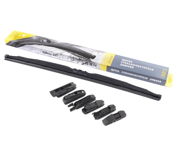 Изображение товара Щетка стеклоочистителя зимняя GANZ 530 мм (6 адаптеров) GIS01046