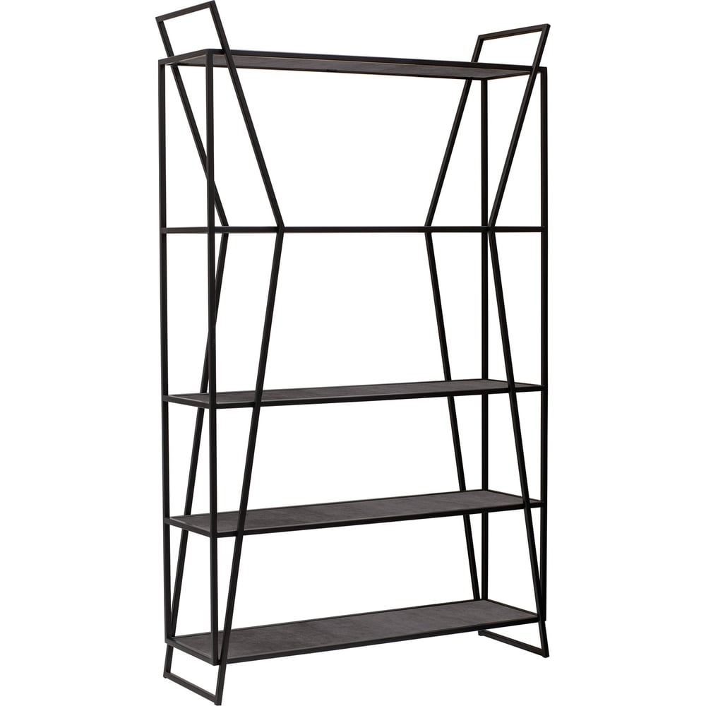 Изображение товара Стеллаж GreenWeen OSLO черный каркас керамика Antracite 1000x330x1710 мм