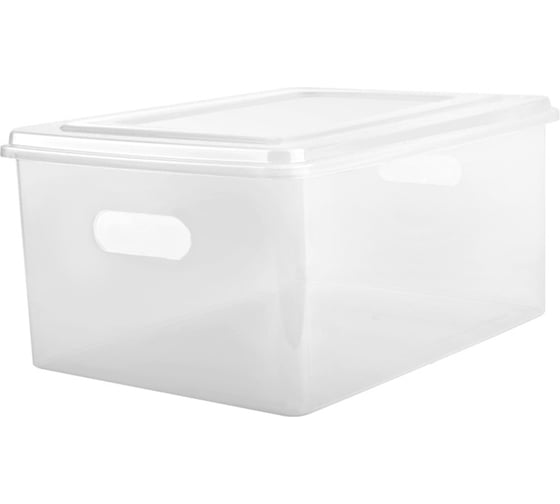 Изображение товара Контейнер для документов Стамм А4, 263х330х160 мм, прозрачный КТ30