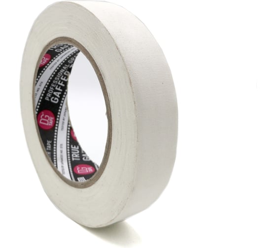 Изображение товара Клейкая лента TrueGaff DGTAPE - Гаффа тейп 25мм/23м - Белый TrueGAFF25/25/W