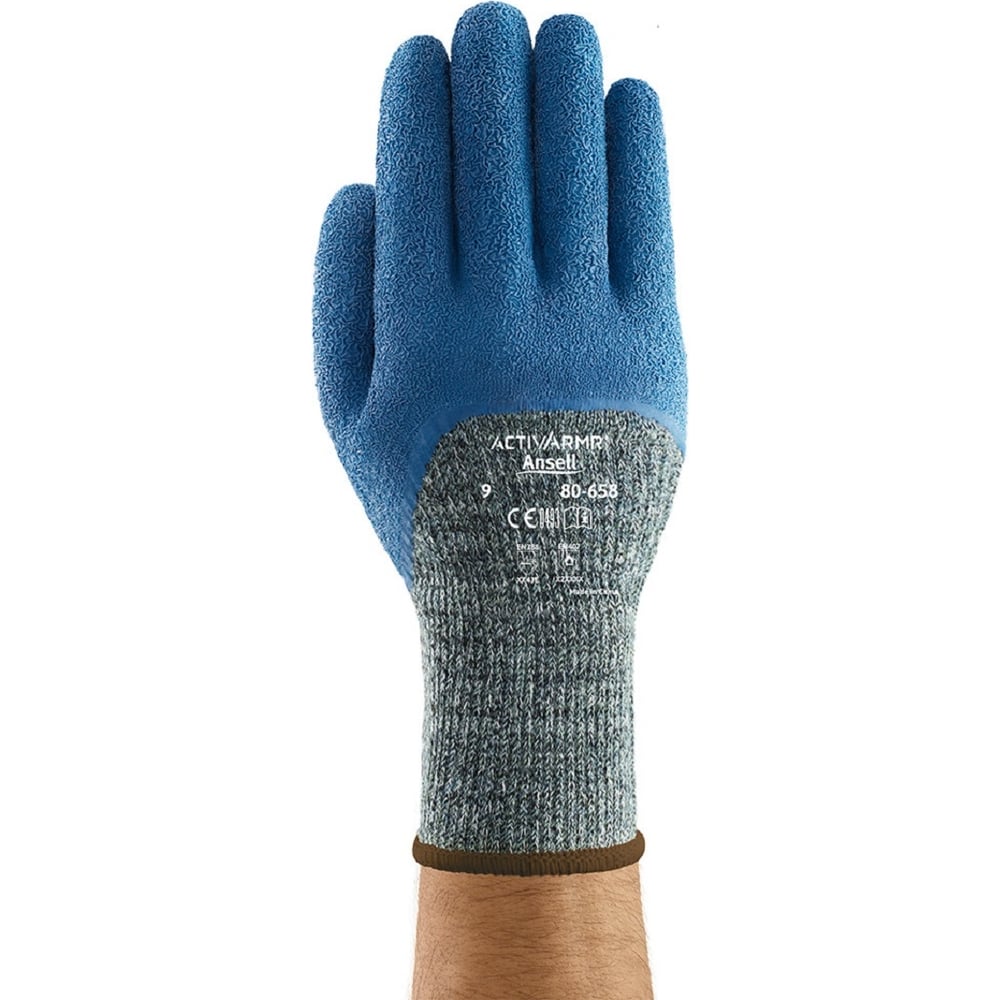 Жаропрочные антипорезные перчатки от механических повреждений Ansell антивибрационные перчатки ansell