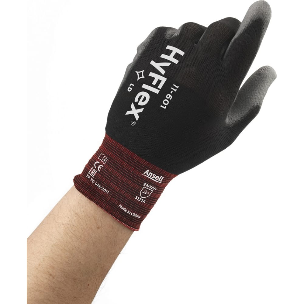 Перчатки от механических повреждений Ansell, размер XL, цвет черный