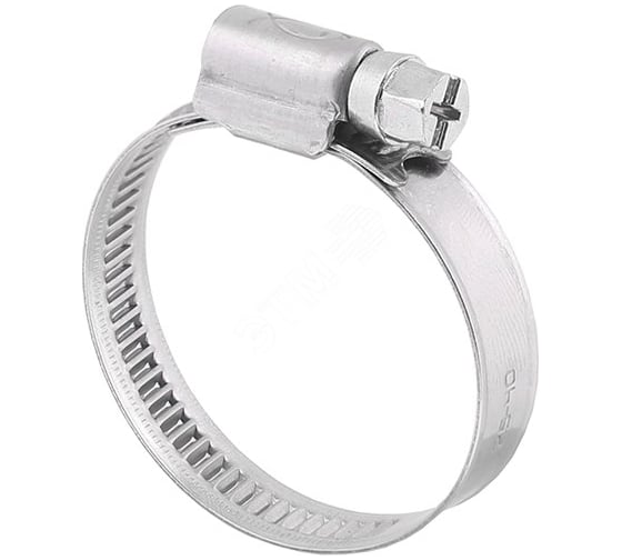 Изображение товара Хомут червячный AIRLINE 20-32/9 мм, стандарт, W1 оцинкованный, 50 шт. AHCG025