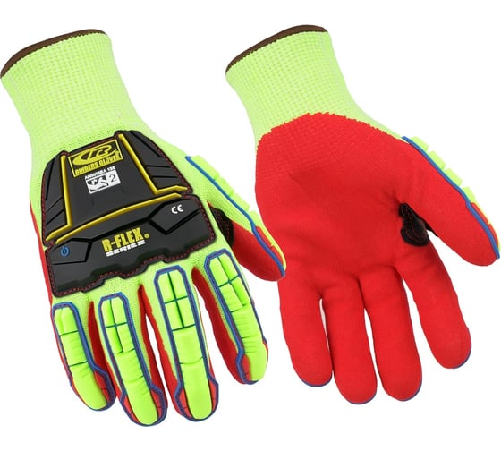 Изображение товара Зимние противоударные антипорезные перчатки Ansell RINGERS R085-10