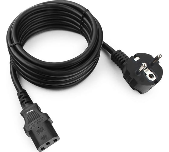 Изображение товара Шнур питания для БРП NTSS IEC 60320 C13 – CEE 7/7 Schuko, 3х1.0, 3 м, ГОСТ NTSS-PC13773