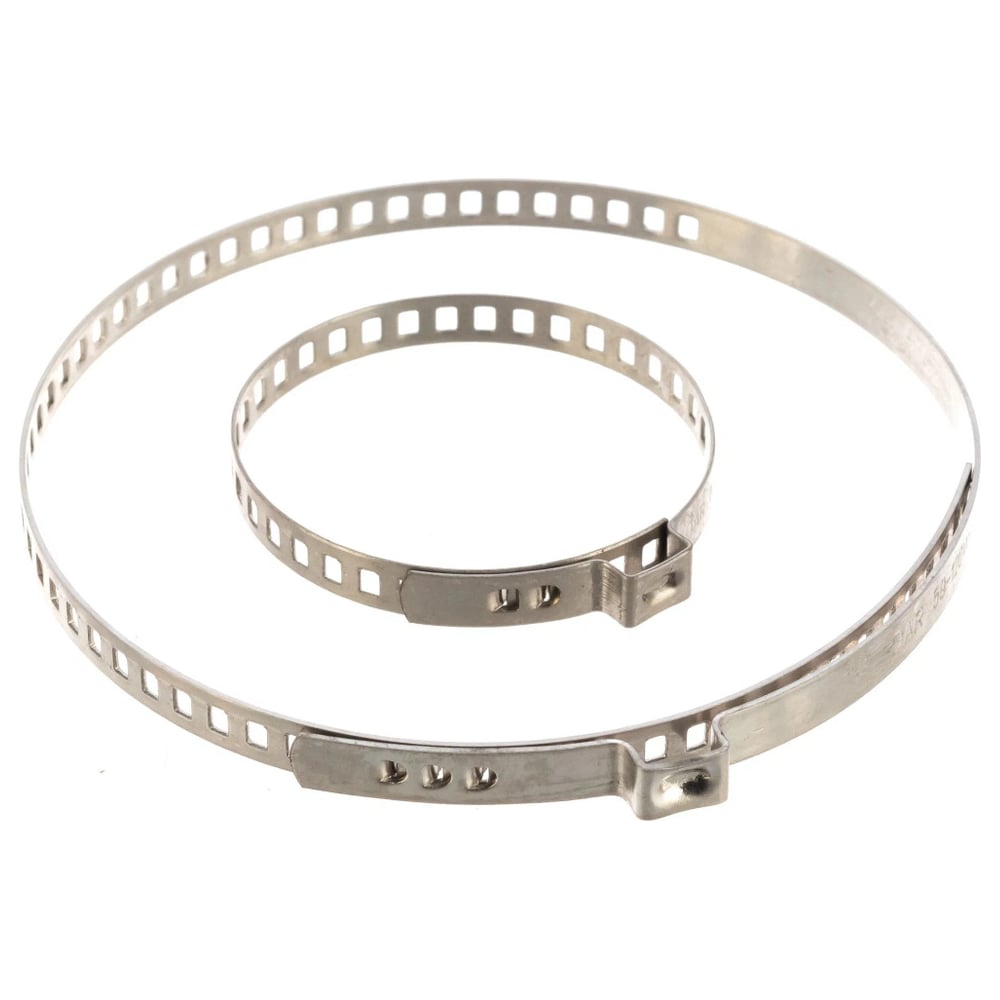 Изображение товара Хомуты ушковые AIRLINE 2 шт 25-120 мм нержавеющая сталь универсальные W4304