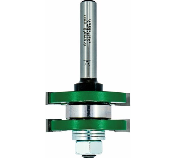 Изображение товара Фреза пазовая для сращивания (41х6,35х75 мм, 2 лезвия, хвостовик 8 мм) по дереву TREND C158X8MMTC