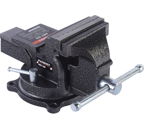 Изображение товара Тиски слесарные поворотные PATRIOT HRV 100 770000012