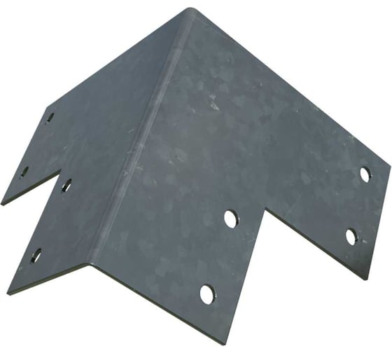 Изображение товара Пластина крепежная АрсеналЪ Т-образная угловая для бруса 100x100 3мм, 10 шт, ARSENAL PERGOLA мод. AR75PY39007-06