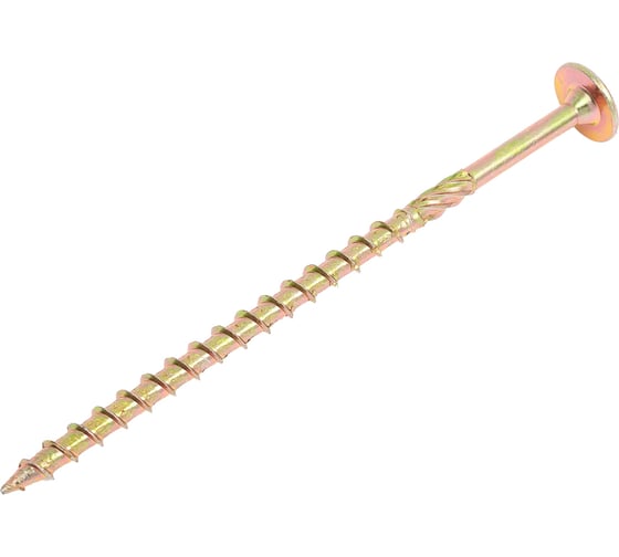 Изображение товара Саморез 23 БОЛТА 6x120 по дереву с прессшайбой Тorx, ЖЦ, 5 шт. спд6120к