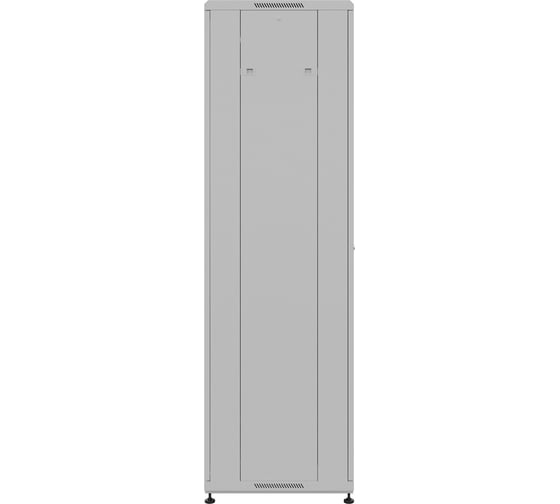 Изображение товара Шкаф напольный универсальный серверный NTSS R 47U 600х600мм, 4 профиля 19, двери стекло и сплошная металл, боковые стенки съемные, регулируемые опоры, разобранный, серый RAL 7035 NTSS-R47U6060GS