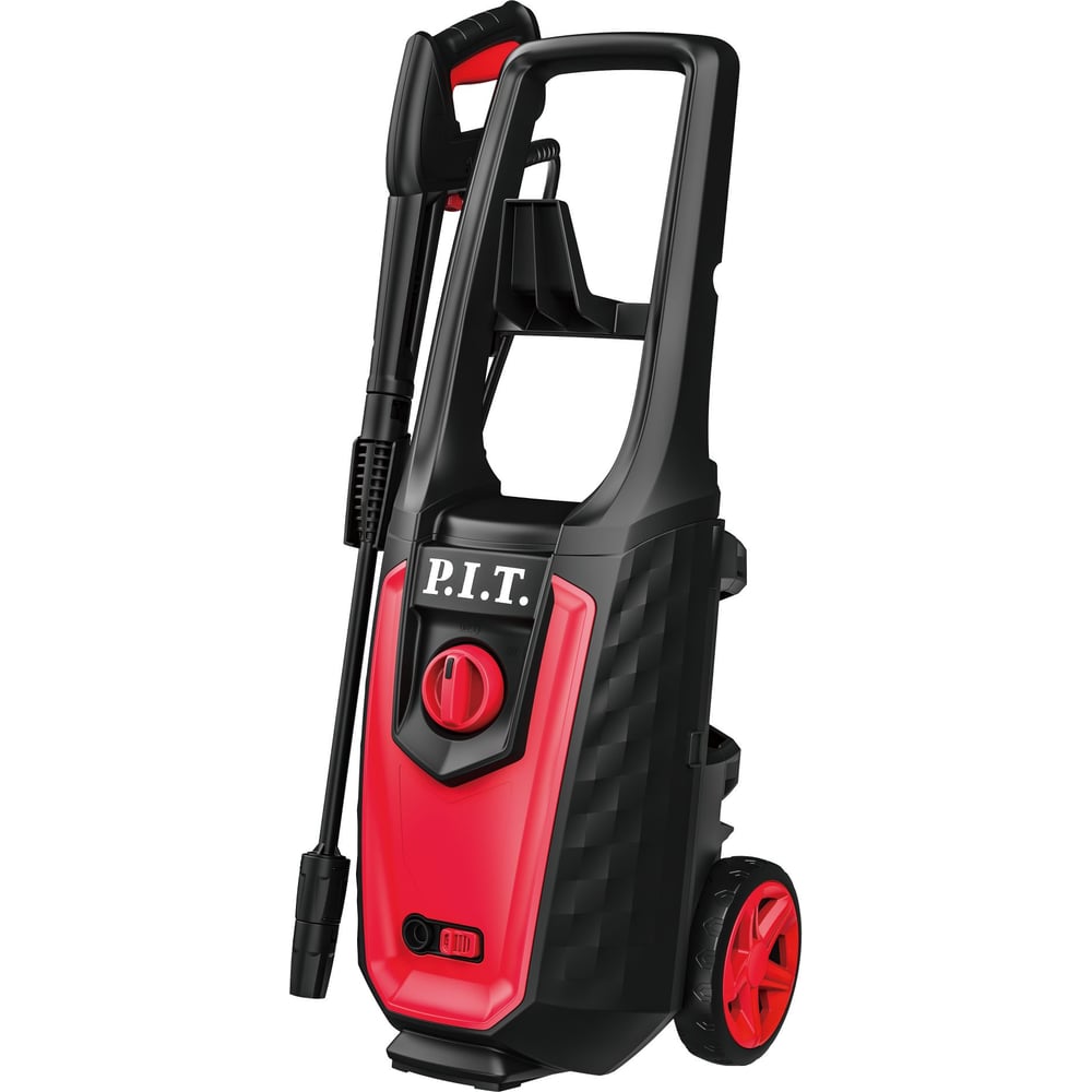 Мойка высокого давления электрическая P.I.T. 2200Вт, 170бар, 450л/час, колеса, бачок д/пены PHP170-C